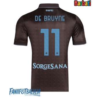 SSC Napoli Kevin De Bruyne #11 Tricou Fotbal Replică 2025-26 Barbati Treilea